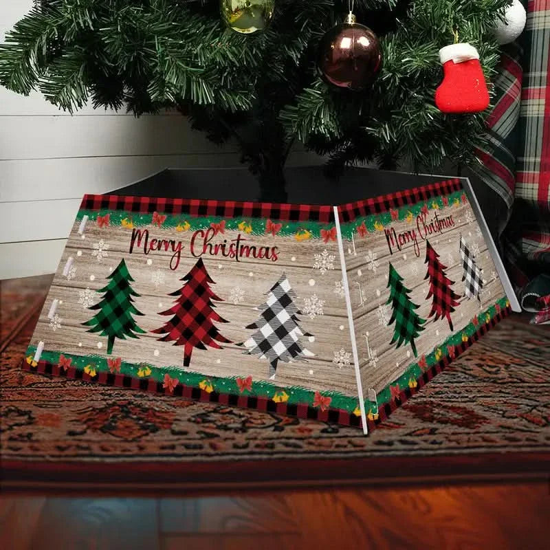 Falda Árbol de Navidad Base PVC Encaje 55x42x25cm