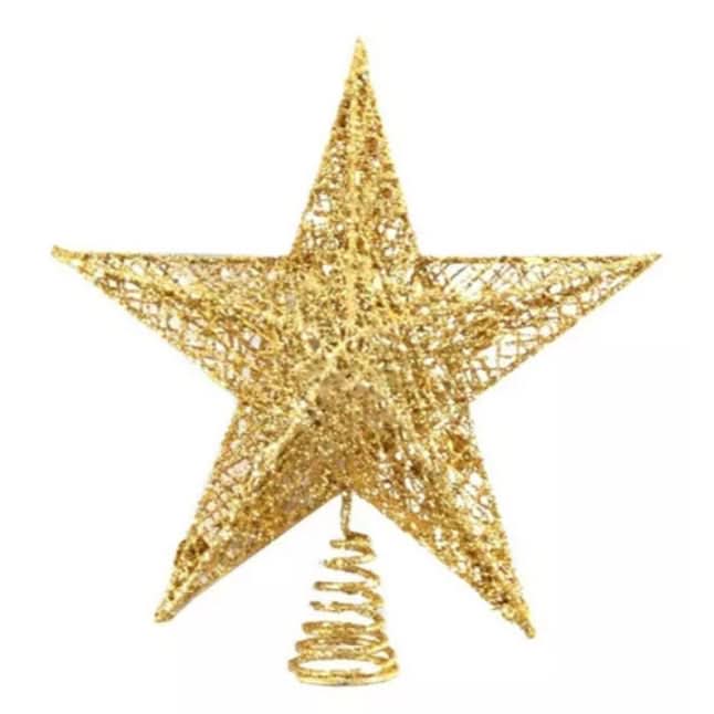 Estrella para Decoración de Árbol de Navidad – 28 cm