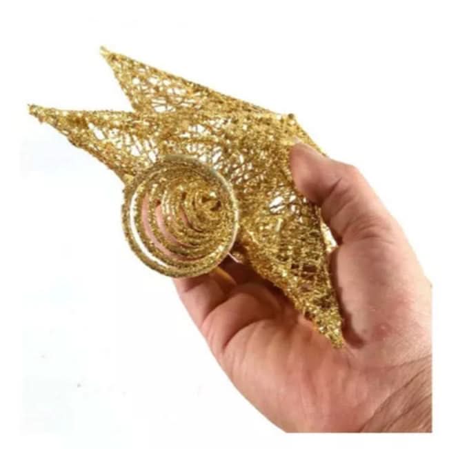 Estrella para Decoración de Árbol de Navidad – 28 cm