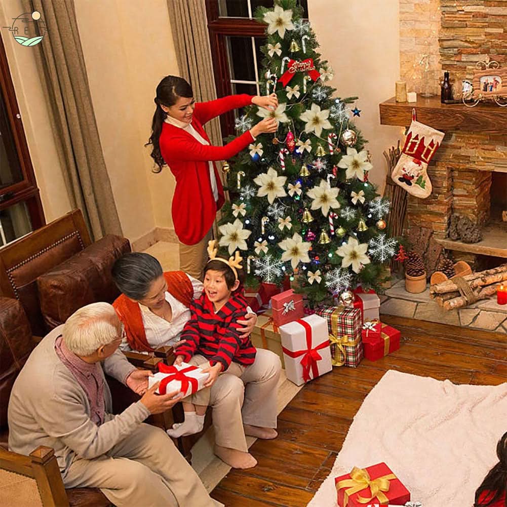 Kit de 120 Adornos Navideños para Decoración de Árbol
