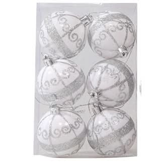 Kit de 6 Piezas de Esferas Navideñas